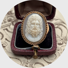 Load image into Gallery viewer, Georgian Cameo Ring Depicting Serapis