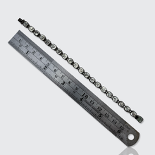 Load image into Gallery viewer, 19th Century Silver Collet-Set Paste Bracelet