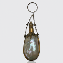 Load image into Gallery viewer, Antique Shell Perfume Bottle with Ring