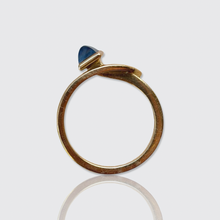 Load image into Gallery viewer, Vintage Sapphire Lucky Nail Ring