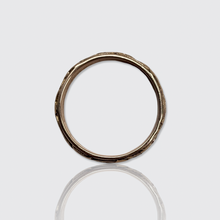 Load image into Gallery viewer, Antique Rose Gold Ivy Eternity Ring with Inscription