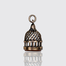 Load image into Gallery viewer, Victorian Bird Cage 'ML' Monogram Pendant