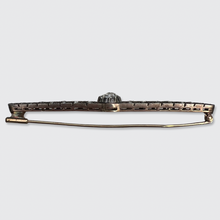 Load image into Gallery viewer, Oval Rose-Cut Diamond Brooch