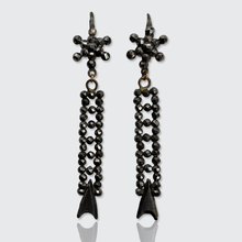 Load image into Gallery viewer, Georgian Cut-Steel Drop Earrings