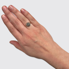 Load image into Gallery viewer, Georgian Rose-Cut Diamond Flower Ring
