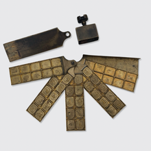 Load image into Gallery viewer, 19th Century Seal Holder with Five Trays and 27 Double-Sided Seals