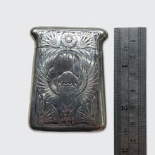 Load image into Gallery viewer, Antique Sterling Silver Egyptian Revival Vesta Case