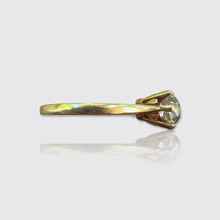 Load image into Gallery viewer, Old Mine-Cut Diamond Solitaire Ring