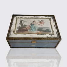Load image into Gallery viewer, Georgian Mirrored Sewing Kit Box