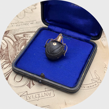Load image into Gallery viewer, 19th Century Carved Coconut Perfume Flask Pendant