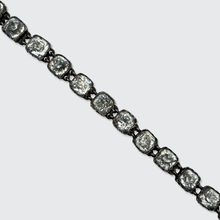 Load image into Gallery viewer, 19th Century Silver Collet-Set Paste Bracelet