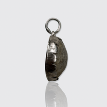 Load image into Gallery viewer, Silver Mounted 'Scare-Stone' Fossil Amulet Pendant