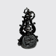 Load image into Gallery viewer, 18th Century Iron Swivel Watch Fob with Three Seals