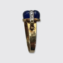Load image into Gallery viewer, Vintage Ring with Interchangeable Gemstone Panels