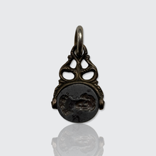 Load image into Gallery viewer, Georgian Iron Masonic Swivel Fob