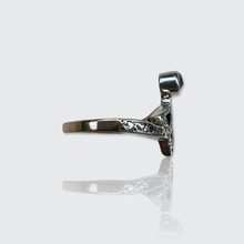 Load image into Gallery viewer, Art Deco Diamond Swirl Ring