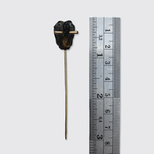 Load image into Gallery viewer, Antique Wooden Fetching Dog Stickpin