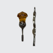 Load image into Gallery viewer, Two Silver Watch Key Pendants, including a Scottish Thistle