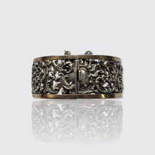 Load image into Gallery viewer, 19th Century French Silver Open-Worked Bangle