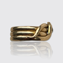 Load image into Gallery viewer, Victorian Old Mine-Cut Diamond Snake Ring by Frank Hyams