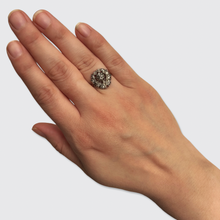 Load image into Gallery viewer, Antique Rose-Cut Diamond Thistle Ring