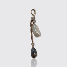 Load image into Gallery viewer, Victorian Pearl &amp; Diamond Drop Pendant