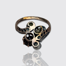 Load image into Gallery viewer, Belle Epoque Zircon Toi et Moi Ring