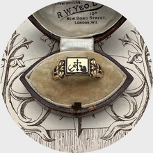 Load image into Gallery viewer, Victorian &#39;Love, Hope &amp; Faith&#39; Ring with Hidden Compartment