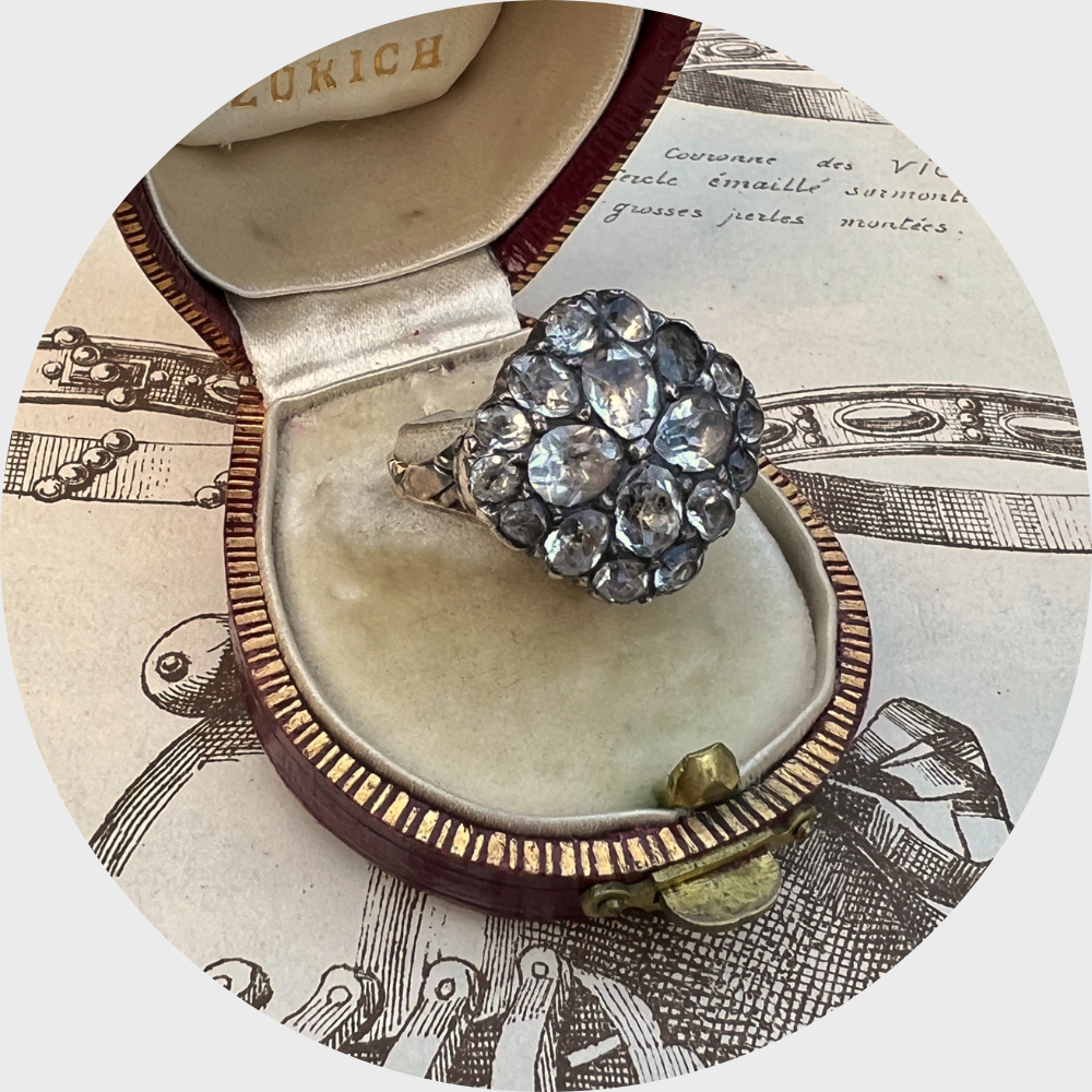 Georgian sapphire engagement ring | Georgian engagement ring, Engagement  rings sapphire, Georgian ring