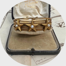 Load image into Gallery viewer, Reserved for ‘J’, payment 4/6: Victorian Pearl Star Bracelet