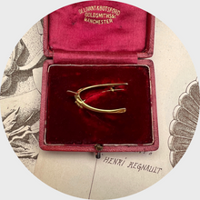 Load image into Gallery viewer, Lucky Wishbone Brooch in Original Box