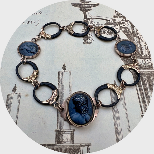 Georgian 'Fer de Berlin' Ouroboros Bracelet