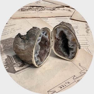 Agate Geode Box