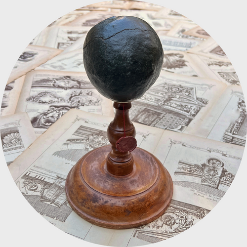 Antique Bezoar Stone on Stand