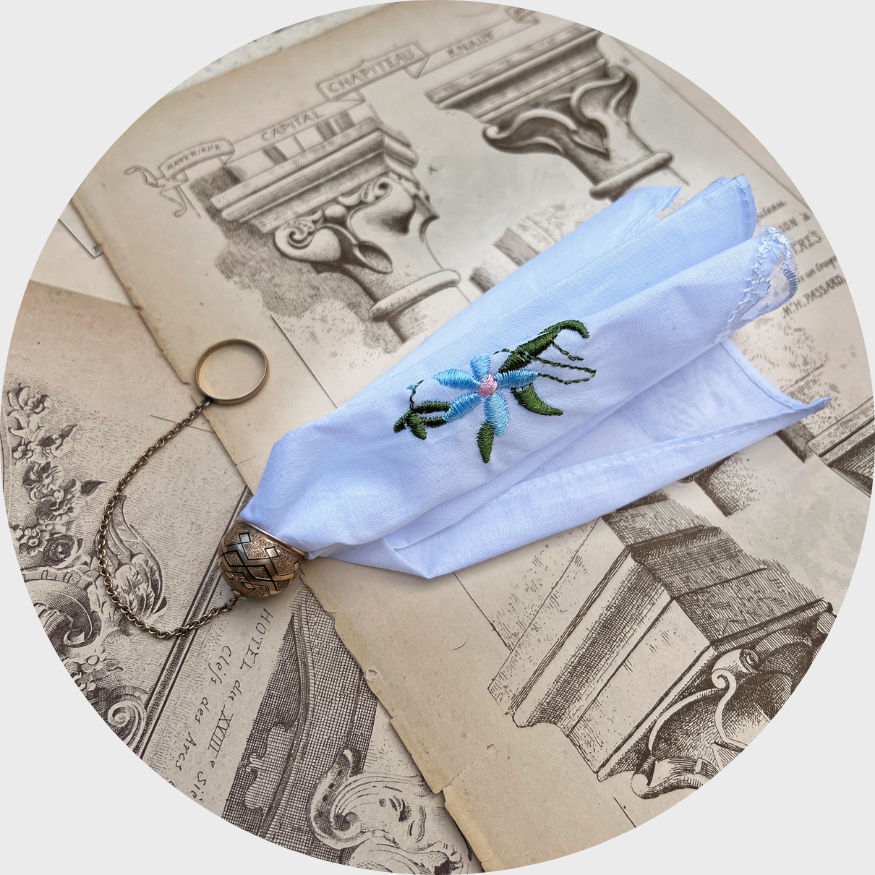 Edwardian Handkerchief Holder