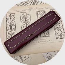Load image into Gallery viewer, Antique Yellow Gold Watch Chain