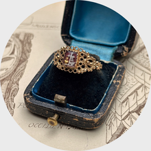 Load image into Gallery viewer, Victorian 'Love, Hope and Faith' Ring