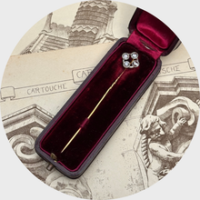 Load image into Gallery viewer, Art Deco Diamond Circular Stickpin