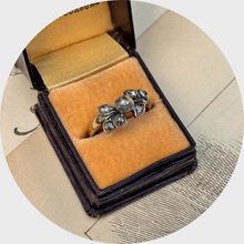 Load image into Gallery viewer, 19th Century Rose-Cut Diamond Floral Branch Ring