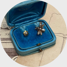 Load image into Gallery viewer, Asymmetrical Butterfly &amp; Flower Earring Set