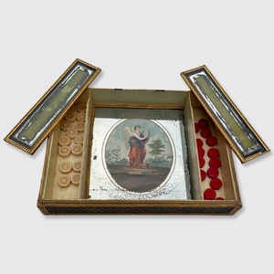Georgian Mirrored Checkers Set