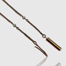 Load image into Gallery viewer, Victorian Seed Pearl Station Necklace