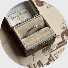 Load image into Gallery viewer, Art Deco Platinum Eternity Ring