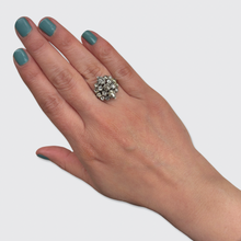 Load image into Gallery viewer, Rose-Cut Diamond Cluster Ring