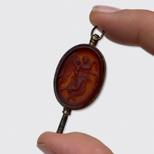 Load image into Gallery viewer, Brass Venus &amp; Cupid Watch Key Pendant
