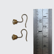 Load image into Gallery viewer, Victorian Old Mine-Cut Diamond Solitaire Earrings