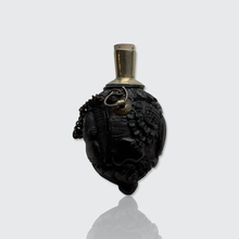 Load image into Gallery viewer, 19th Century Carved Coconut Portrait Perfume Flask Pendant