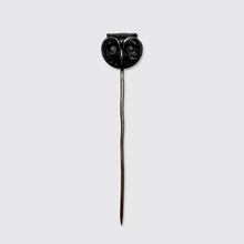 Load image into Gallery viewer, Antique Silver Owl Stickpin