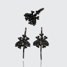 Load image into Gallery viewer, Georgian Cut Steel Butterfly Earrings and Pendant