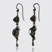 Load image into Gallery viewer, 19th Century French Silver Paste Earrings
